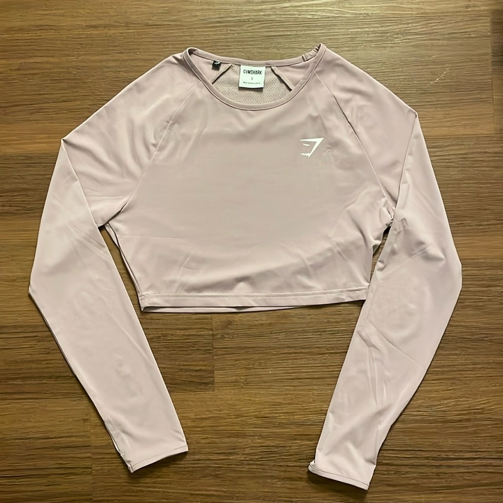 Gymshark Training Long Sleeve Crop Top - Women’s Small